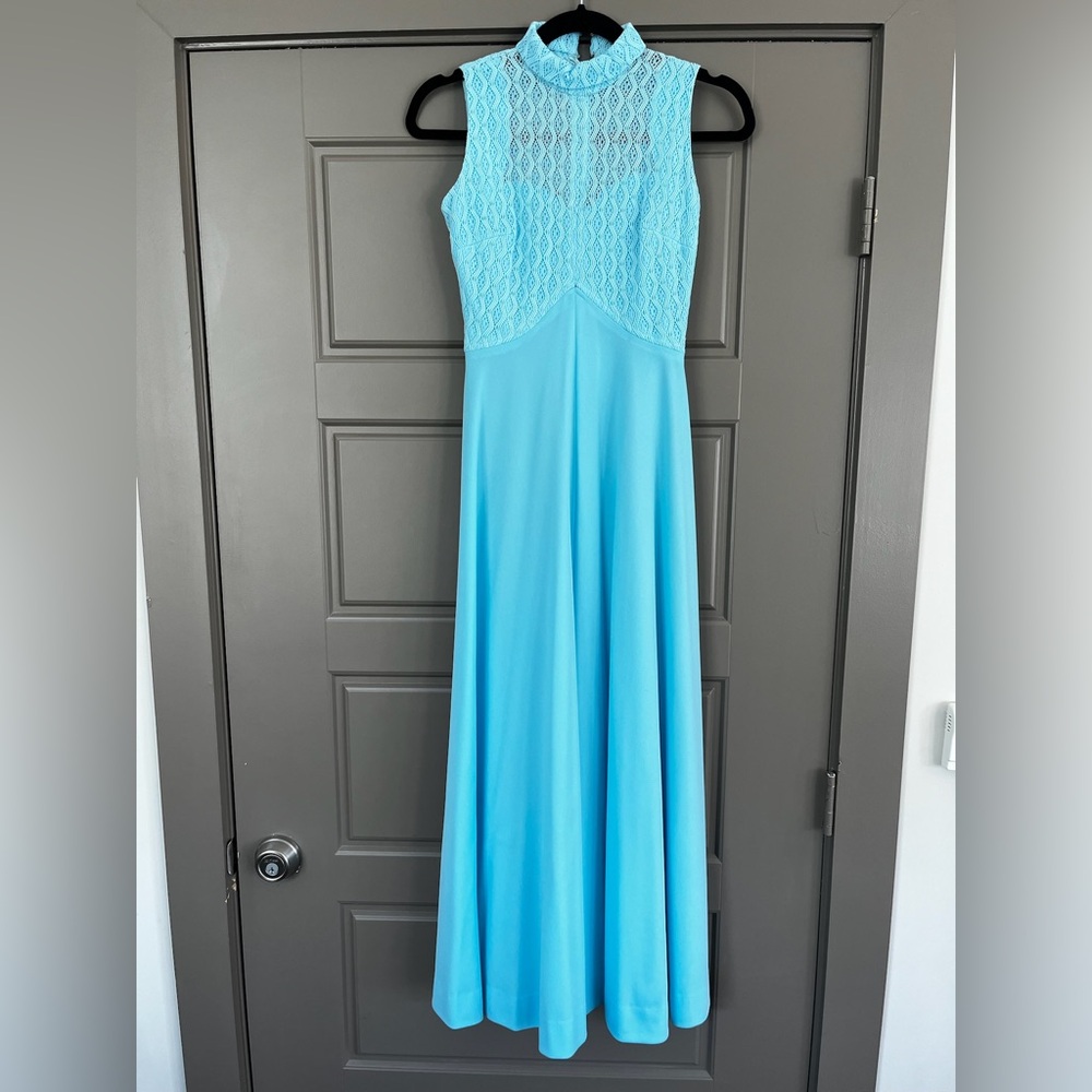 Vintage blue dress